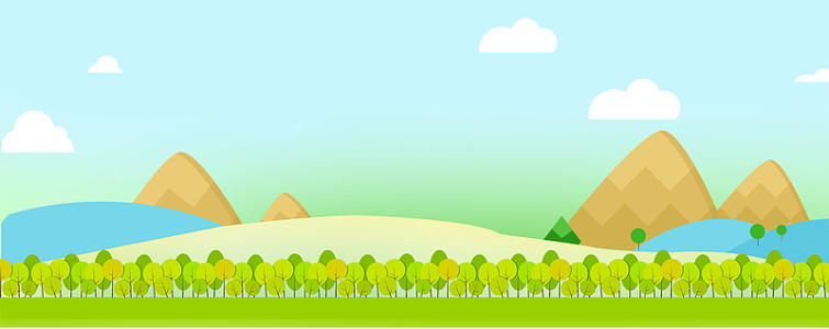 清新卡通幼儿园招生海报背景psd