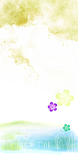 梦幻水彩晕染微商服装美妆广告背景素材