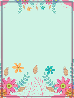 青色简约插画手绘38妇女节海报背景