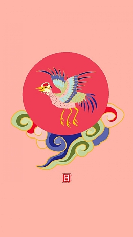 手绘插画H5背景