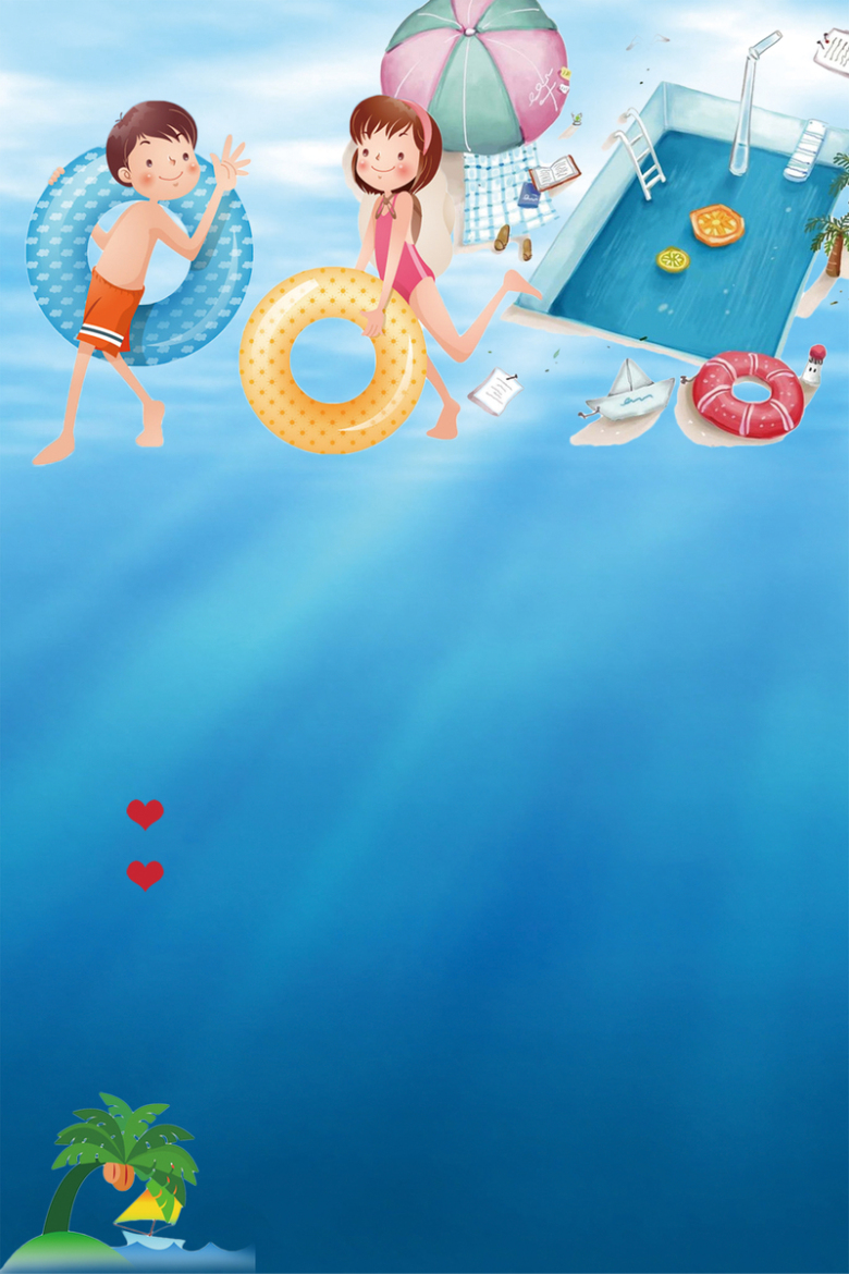 关键词 : 游泳,卡通,儿童,椰树,遮阳伞,泳池开放通知图片下载,泳池
