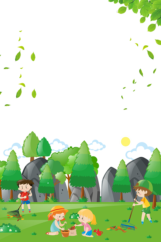 保护环境注意卫生psd素材