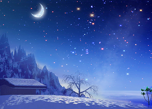 梦幻儿童写真海报背景素材