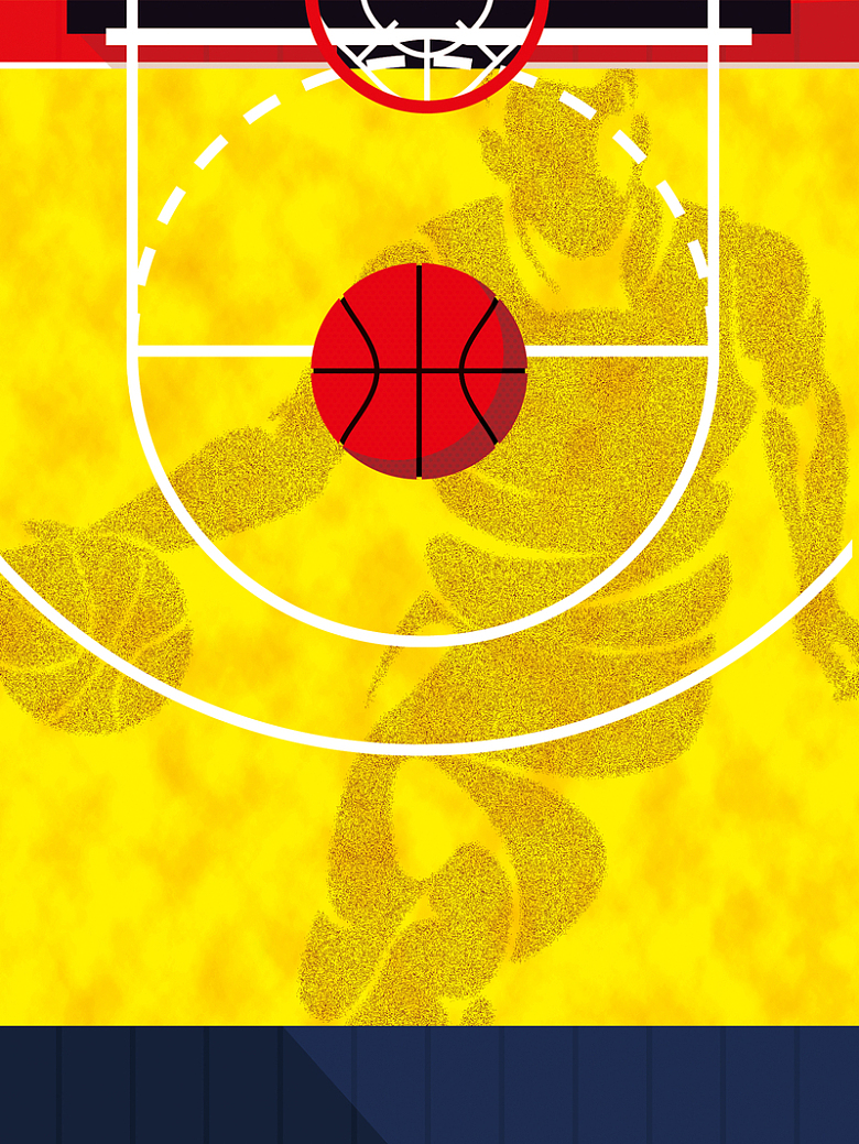 篮球特训招生海报背景