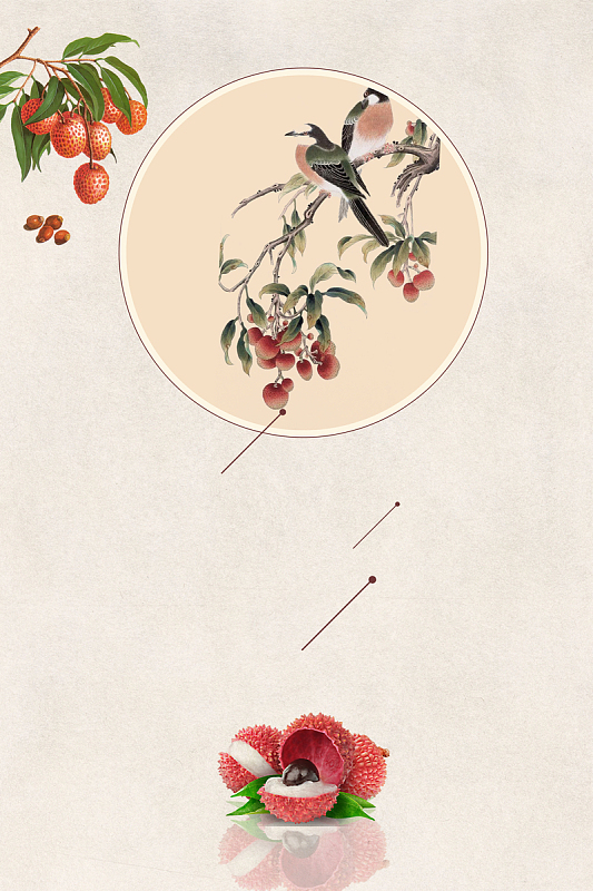 荔枝背景背景素材_荔枝背景背景图片下载_觅元素