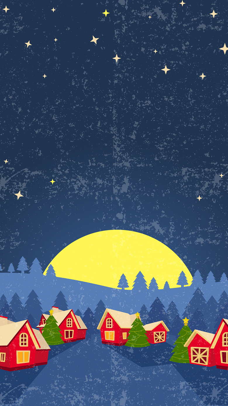 卡通星空h5背景