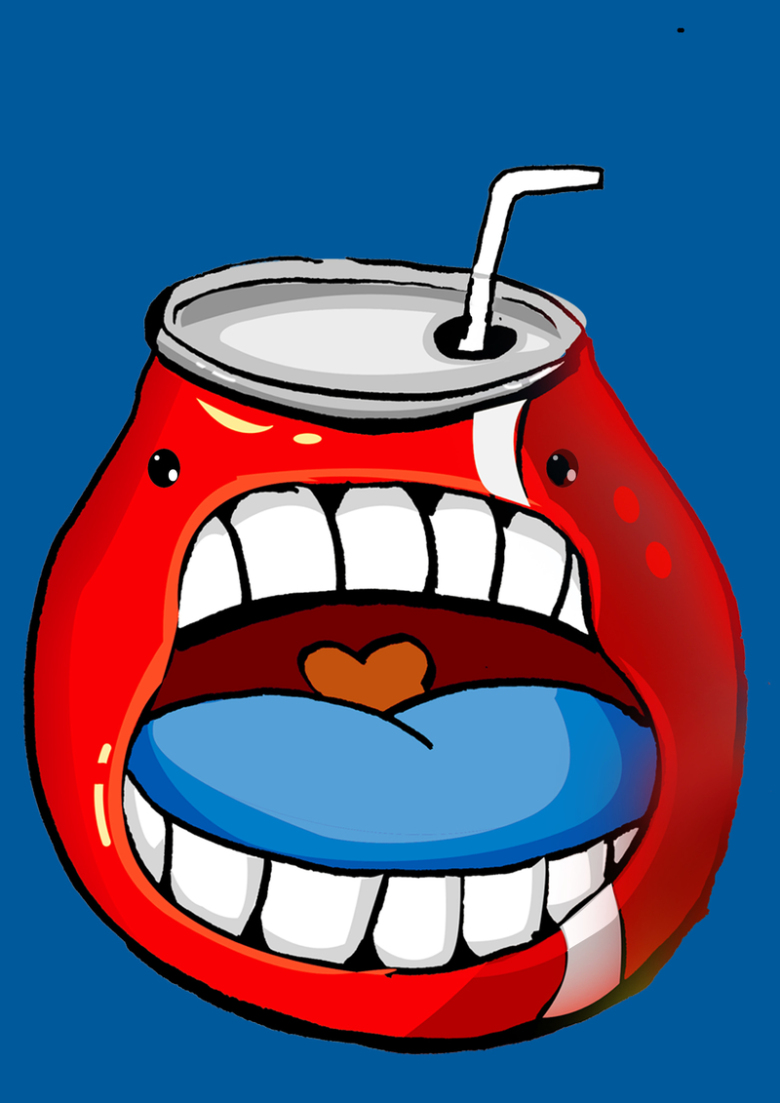 肥胖的原因招贴海报背景素材