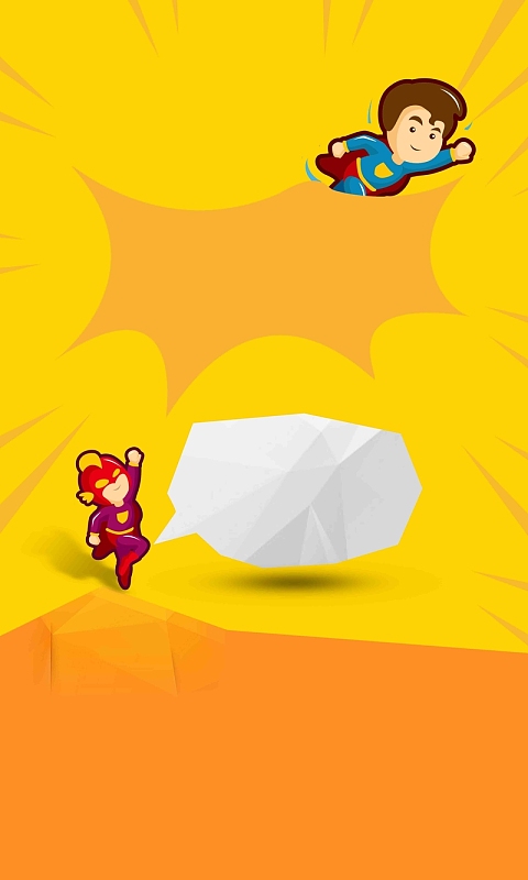 精英招募令海报背景模板