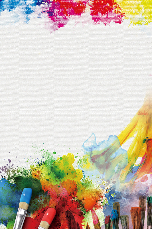 热门艺术画卡通手绘背景素材图片