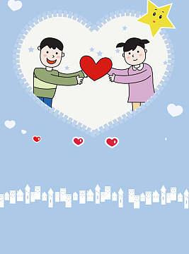 爱心义卖促销宣传海报背景