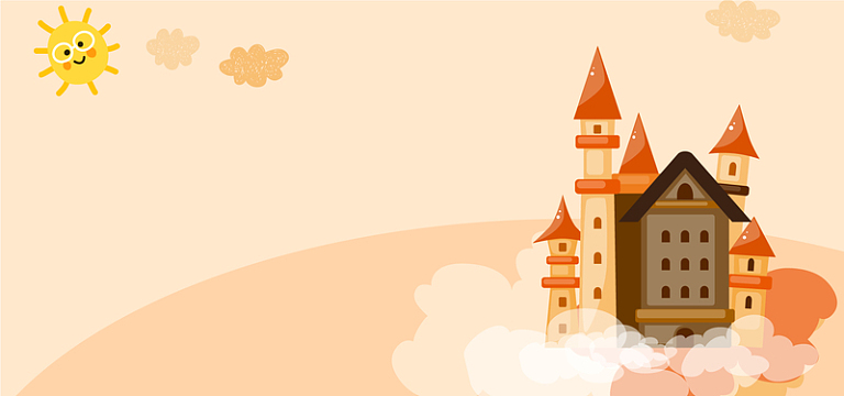 卡通城堡童话城堡