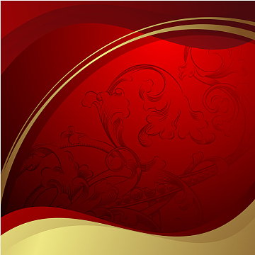 花纹商务名片卡片背景jpg矢量金色质感花纹红底背景素材aijpg红色复古