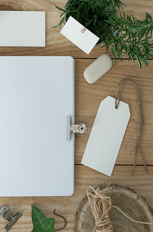 记事本文艺海报背景