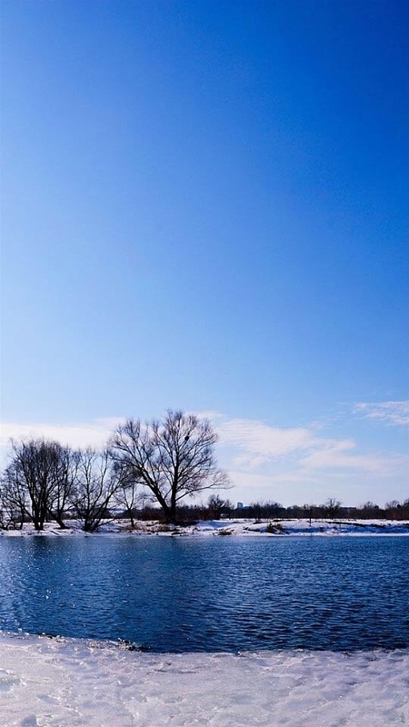 湖边风光h5背景