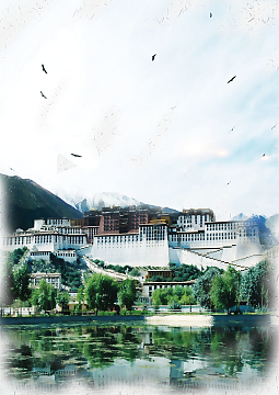 最接近天堂的地方海报背景素材
