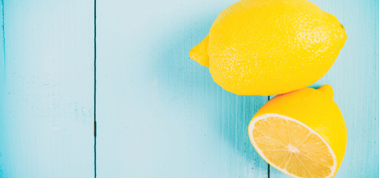 柠檬背景图