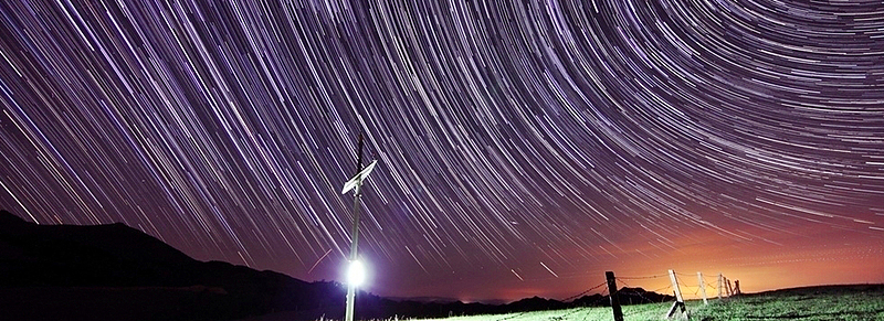 星轨星空星空烂漫海报