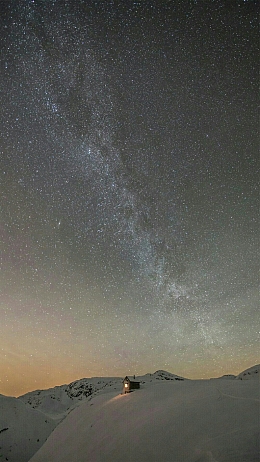 灰色深邃星空H5背景素材