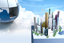 商务地产策划海报背景素材