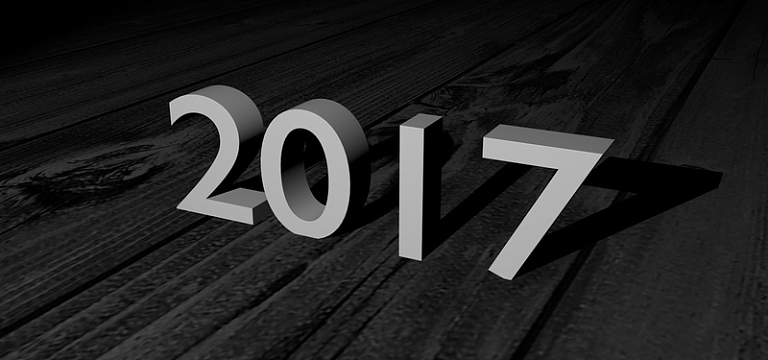 黑色质感2017立体背景