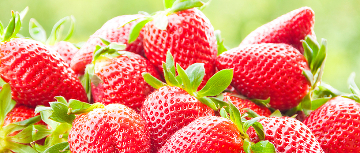 草莓背景