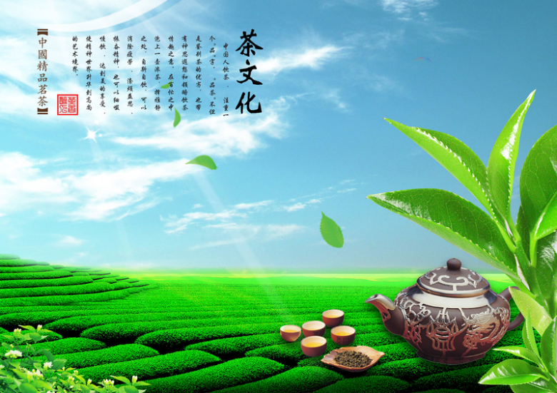 茶文化背景素材