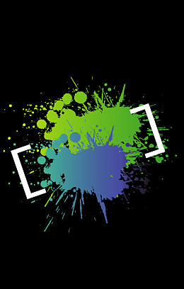 动感水彩潮流音乐图案海报背景