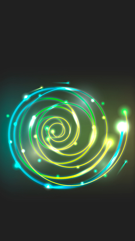 黑色光晕矢量图h5背景