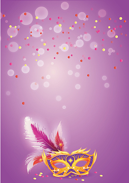 狂欢节海报背景素材