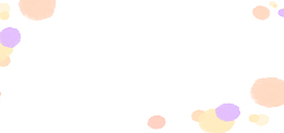 彩色卡通手绘颜色斑点banner