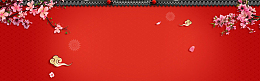红色喜庆全屏海报psdbanner