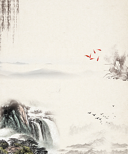 中国风海报背景素材