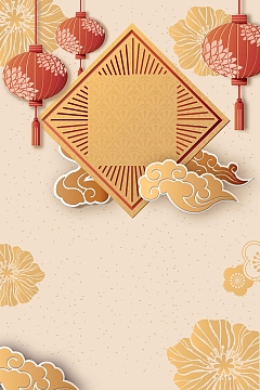 2018年狗年中国风春节新年大吉广告