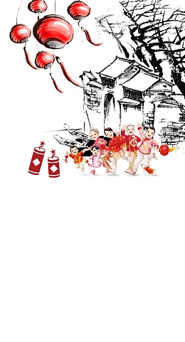 简约家的味道年夜饭海报背景素材