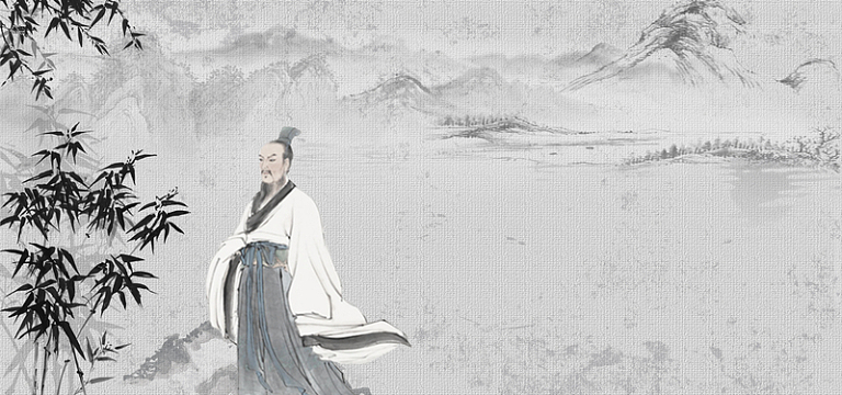 中国风文化宣传展板背景图
