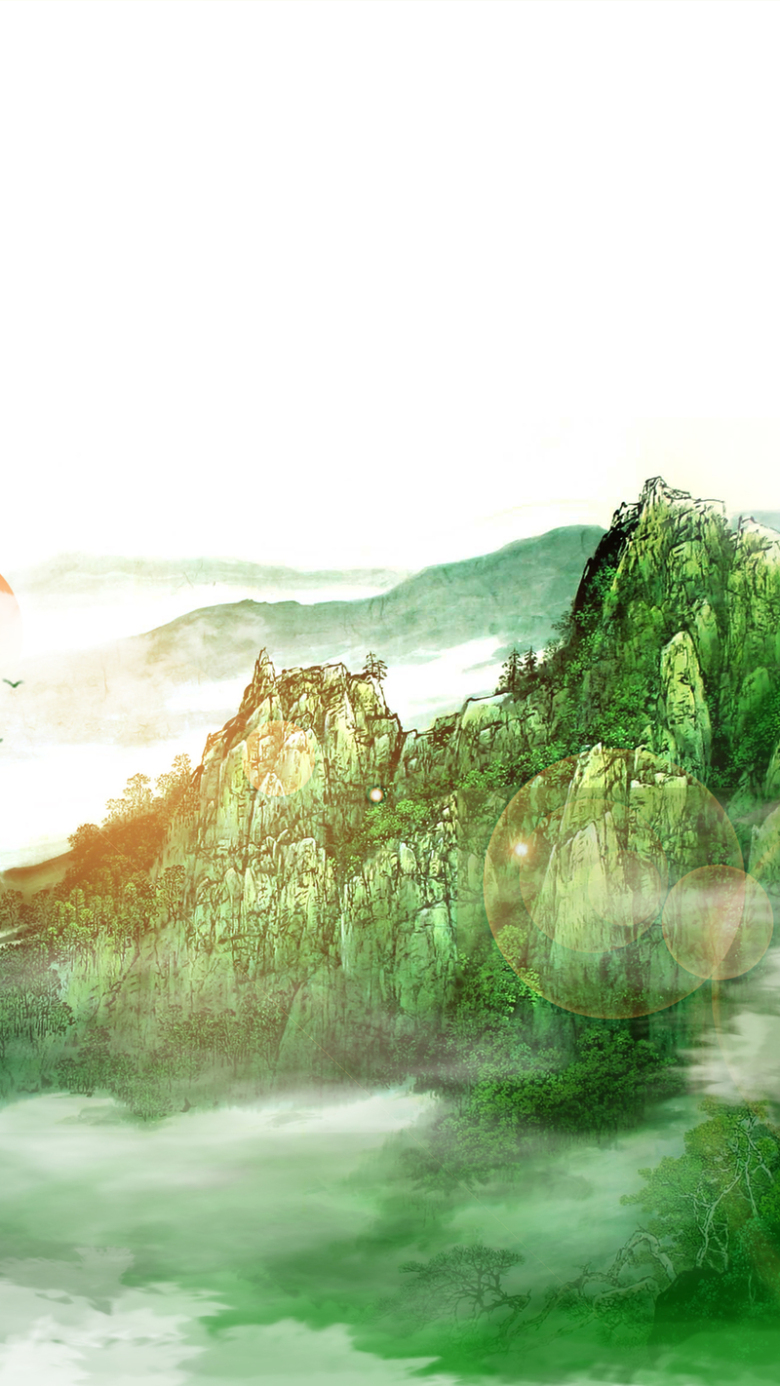 关键词 : 水墨,山水,中国风,作品,h5背景,h5,h5[声明] 觅元素所有素材