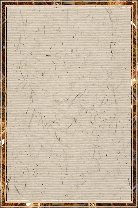 复古麻纸质感边框海报背景模板