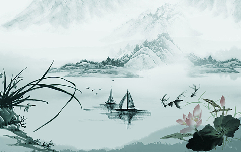 小蓝复古中国风背景图片免费下载_小蓝复古中国风背景图片大全_觅元素