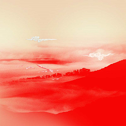 大气红色中国古风