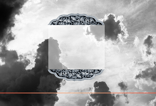 大气天空令牌灰色背景素材