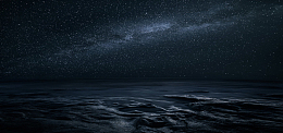 黑色星空土地海报背景