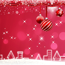 元旦 喜庆 雪花 冬季海报背景素材