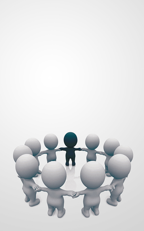 企业团队海报背景素材