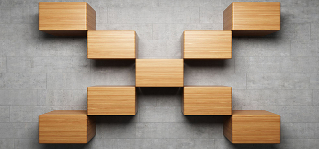 好看的木质方块图片