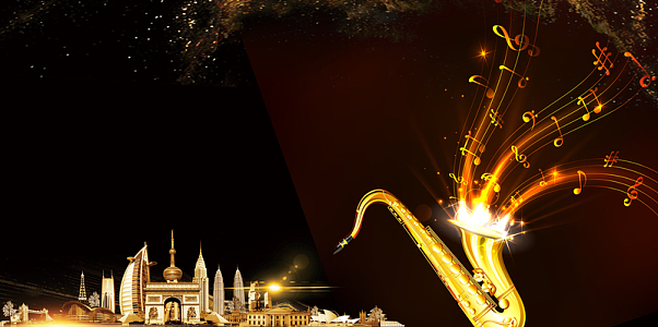 黑金创意音乐梦想秀