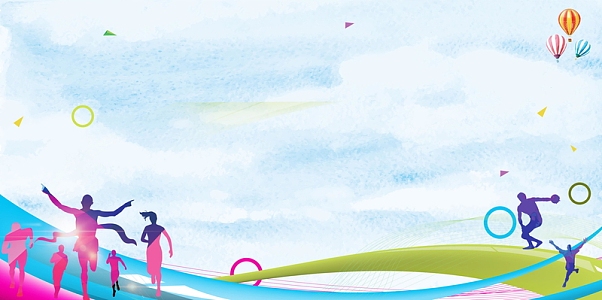 校园春季体育运动会PSD素材