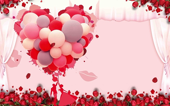 唯美浪漫海报背景bannerpsdjpg自然园林婚礼场地布置背景素材psdjpg