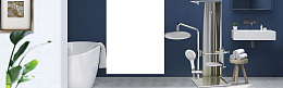 简约家具卫浴花洒banner