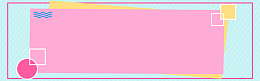 扁平几何卡通可爱banner