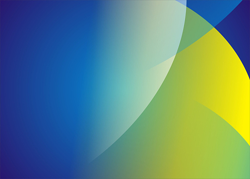 深蓝渐变弧形几何拼接背景